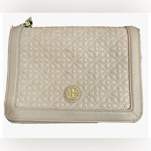 Tory Burch BRYANT Quilted CROSS BODY Leather Handbag.